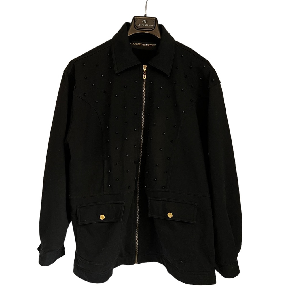C.A. Sport Collection Zip up Jacket Size M